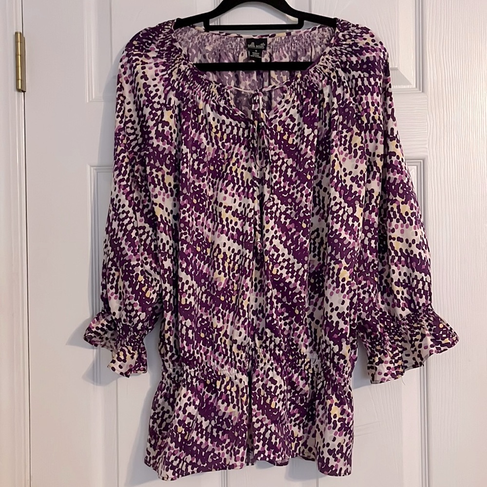 Willi Smith - Size M - Ruched Sleeves and Waist